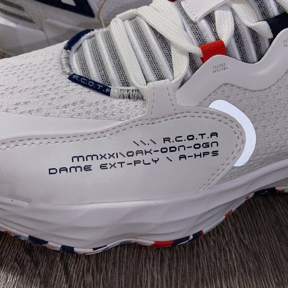 Adidas Dame 7 EXTPLY GCA USA Damian Lillard Basketball Shoes Men GW2946 NEW main image 10